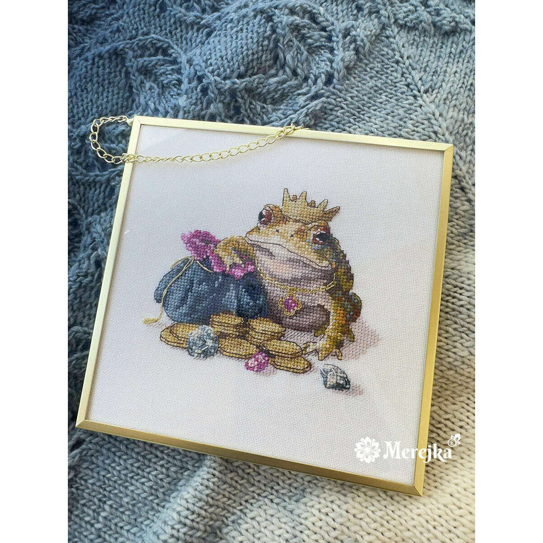 Golden Toad K-280A Counted Cross-Stitch Kit