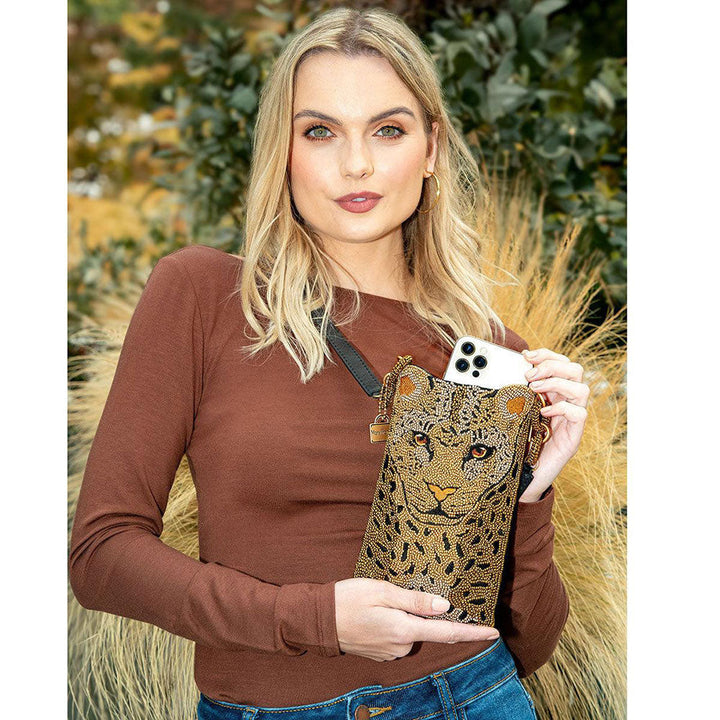 Gone Wild Crossbody Phone Bag by Mary Frances image 1