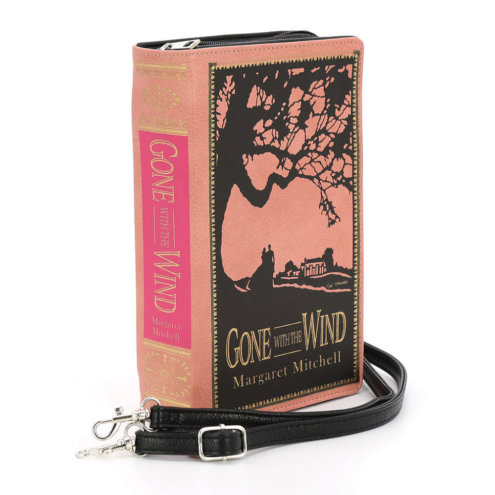 Gone With The Wind Book Clutch Bag In Vinyl by Book Bags