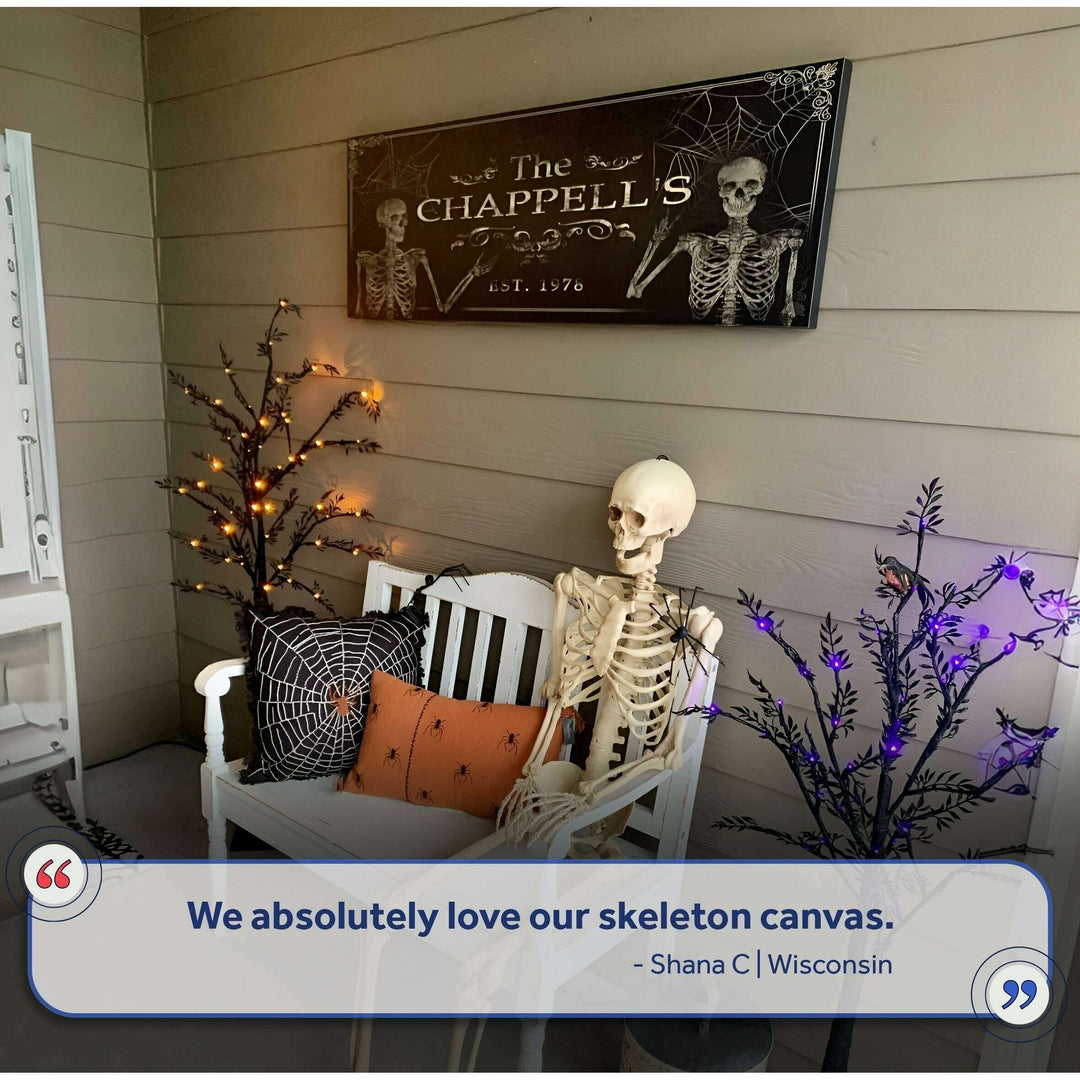 Gothic Family Sign - Personalized Gothic Art - Custom Family Sign