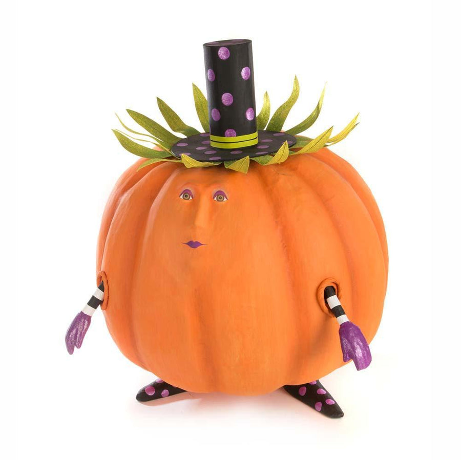 Gourdon Pumpkin Display Figure by Patience Brewster - Quirks!