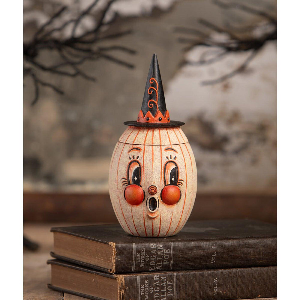 Gourdy White-O-Ween by Bethany Lowe Designs image