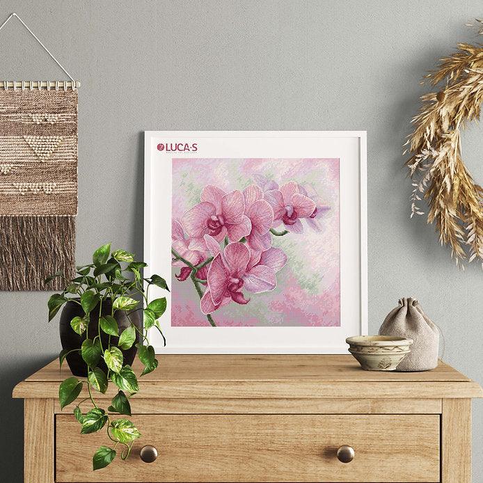 Graceful Orchids B7009L Counted Cross-Stitch Kit
