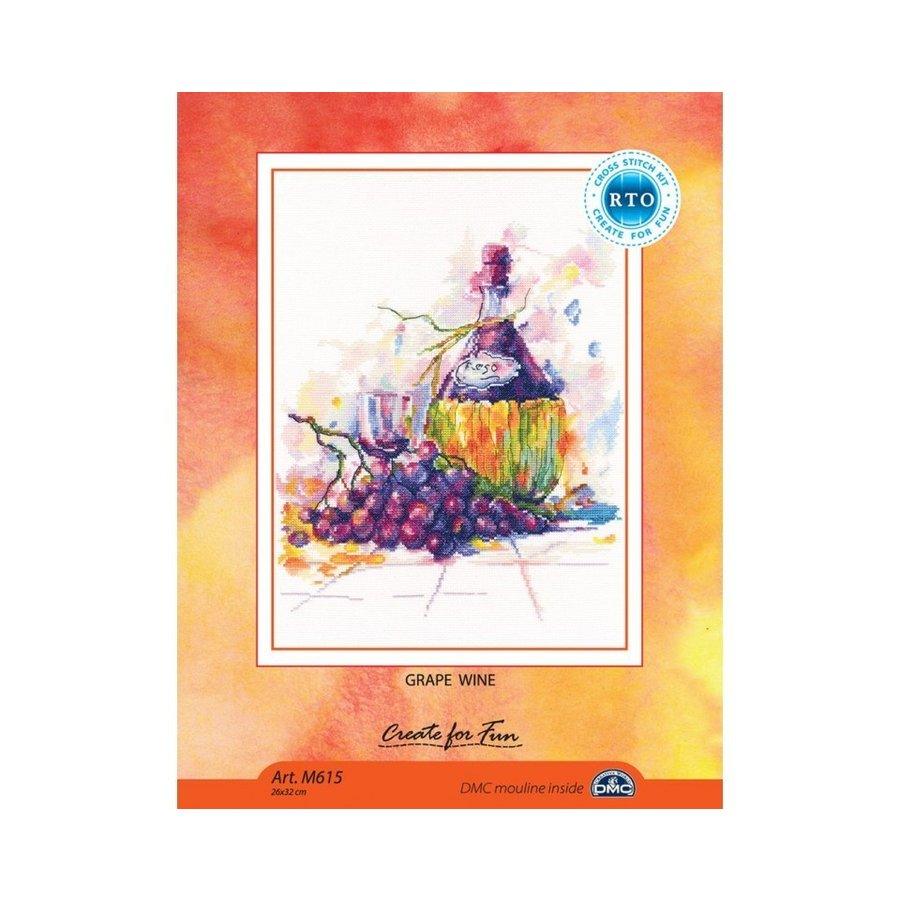 Grape wine M615 Counted Cross Stitch Kit
