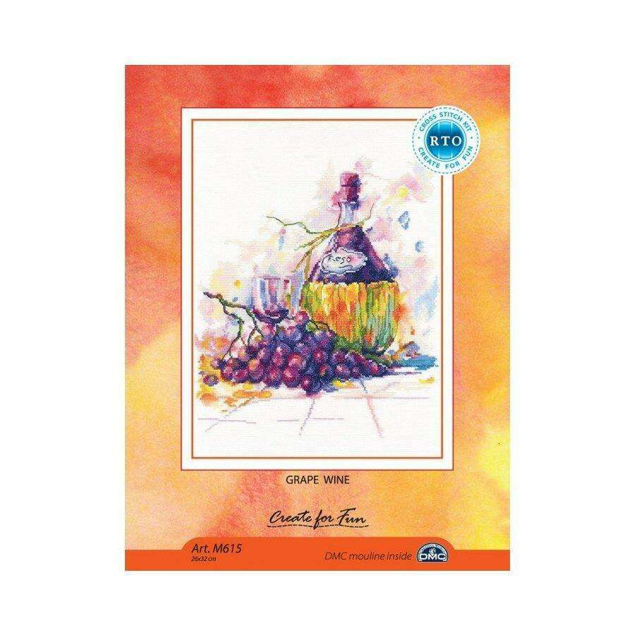 Grape wine M615 Counted Cross Stitch Kit