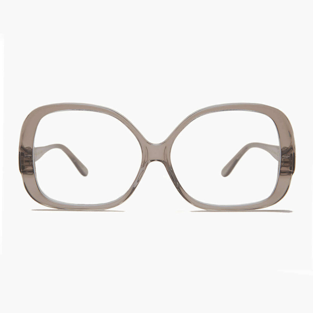 Gray Square Blue Light Blocker Glasses - Jane