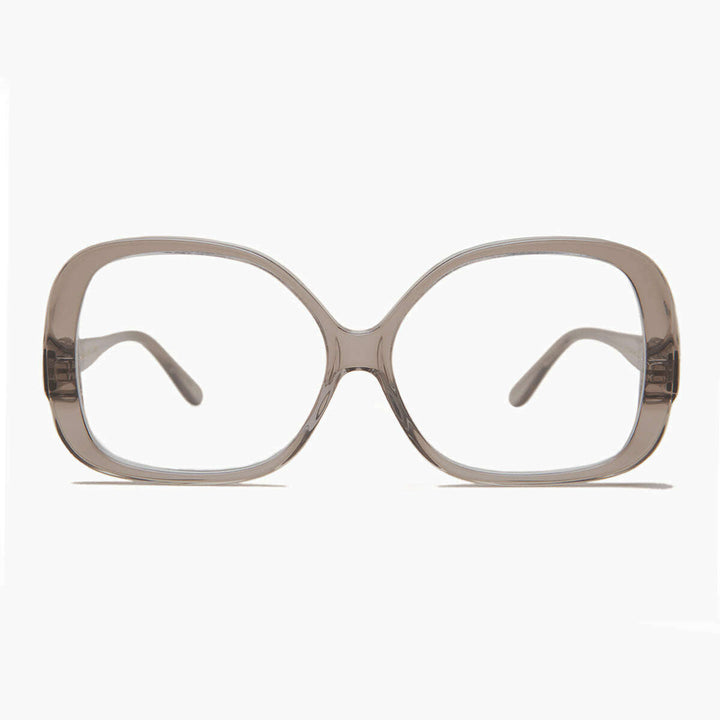Gray Square Blue Light Blocker Glasses - Jane