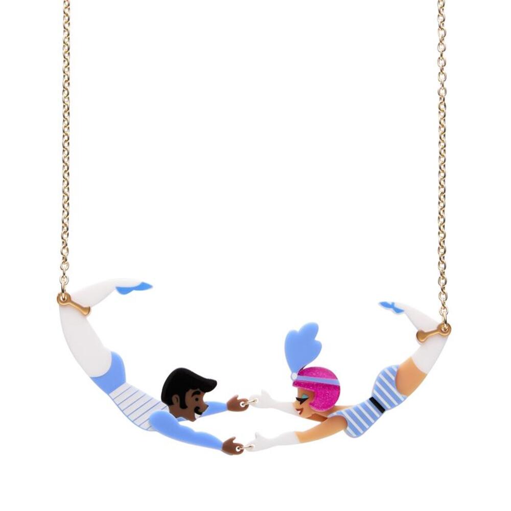 Great Leap of Faith Necklace by Erstwilder 