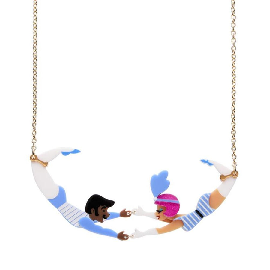 Great Leap of Faith Necklace by Erstwilder 