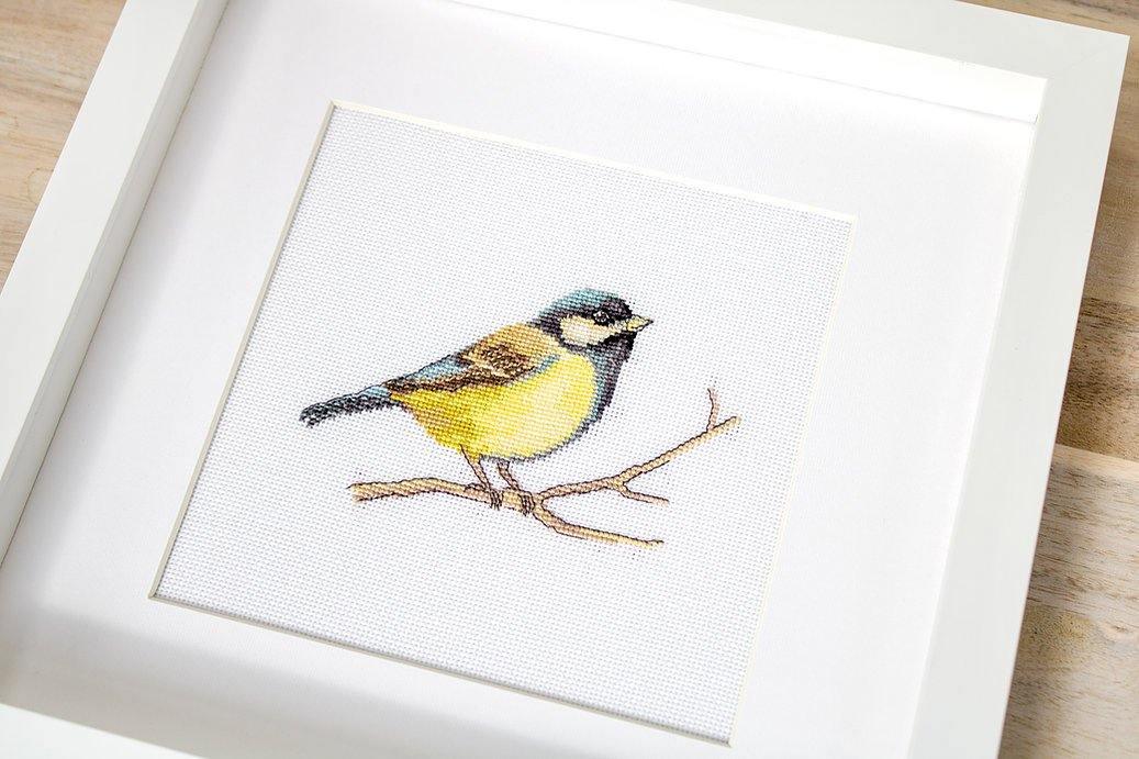Great tit  B1155L Counted Cross-Stitch Kit