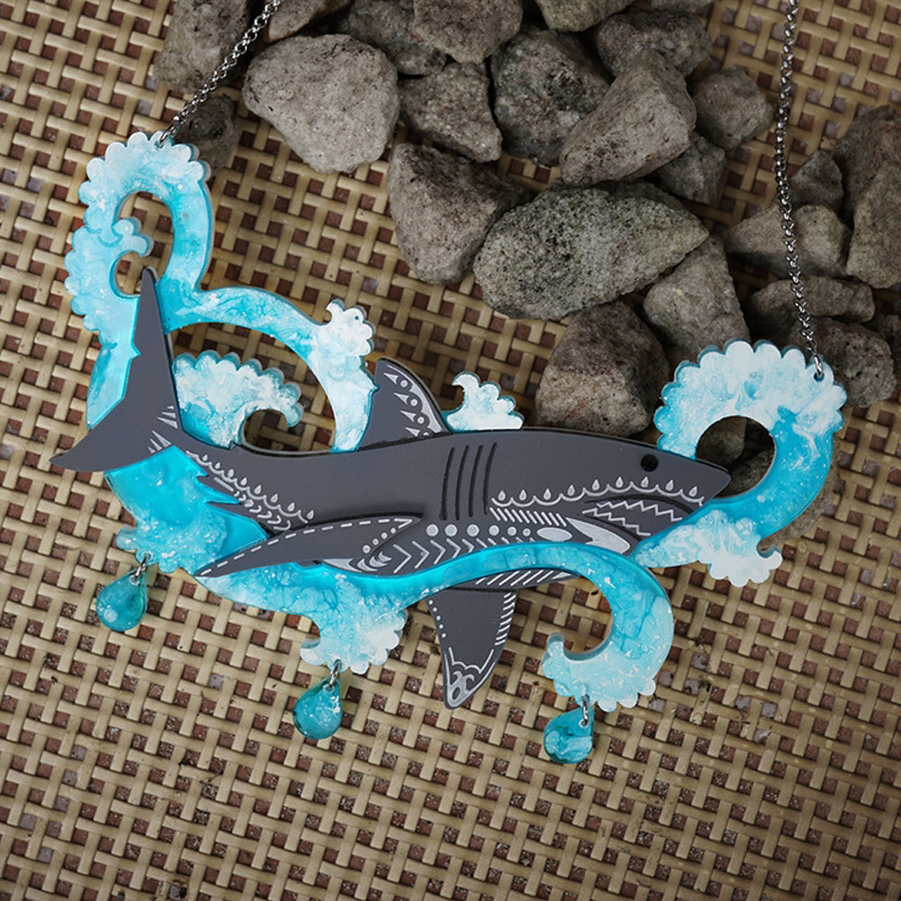 Great White Necklace by Lost Kiwi Designs  3