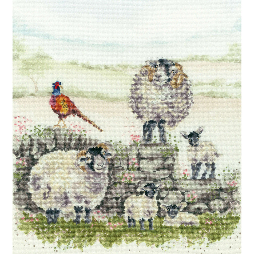 Green Pastures XHD132 Counted Cross Stitch Kit