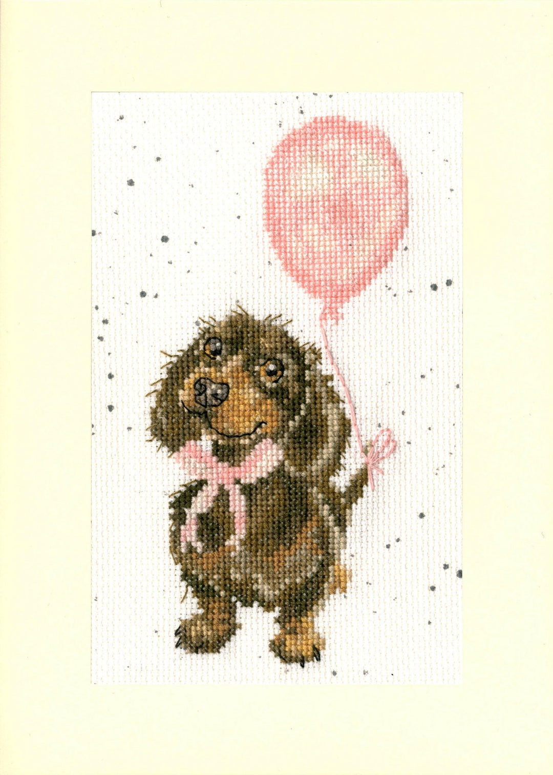 Greeting Card - Welcome Little Sausage XGC33 Counted Cross Stitch Kit