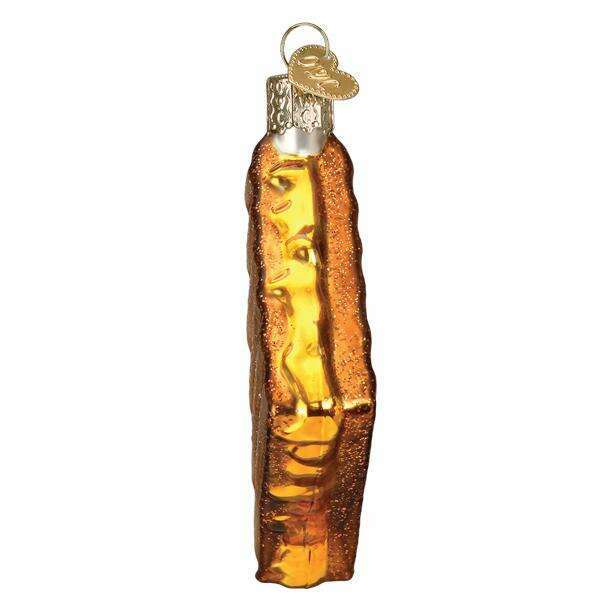 Old World Christmas Grilled Cheese Sandwich Blown Glass Ornament