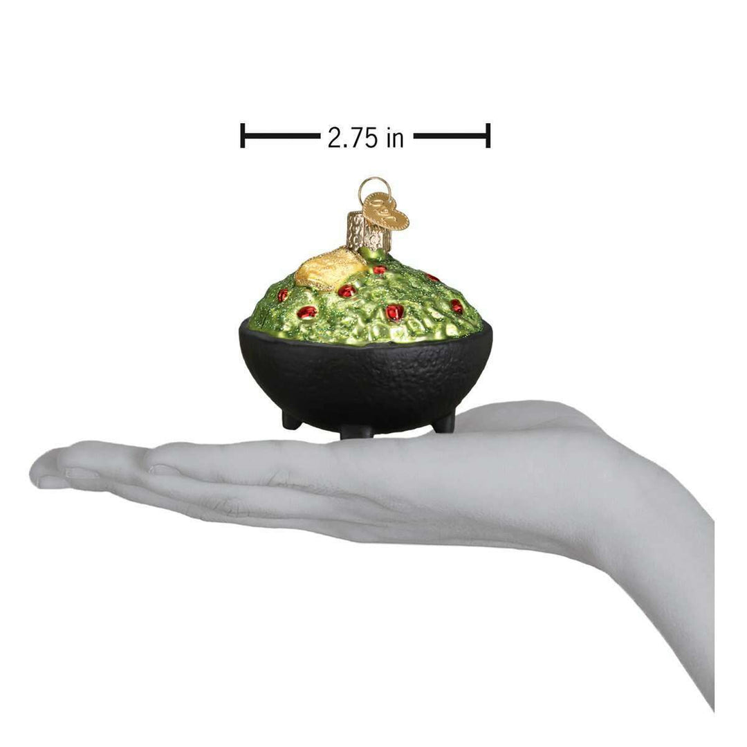 Old World Christmas Guacamole Blown Glass Ornament