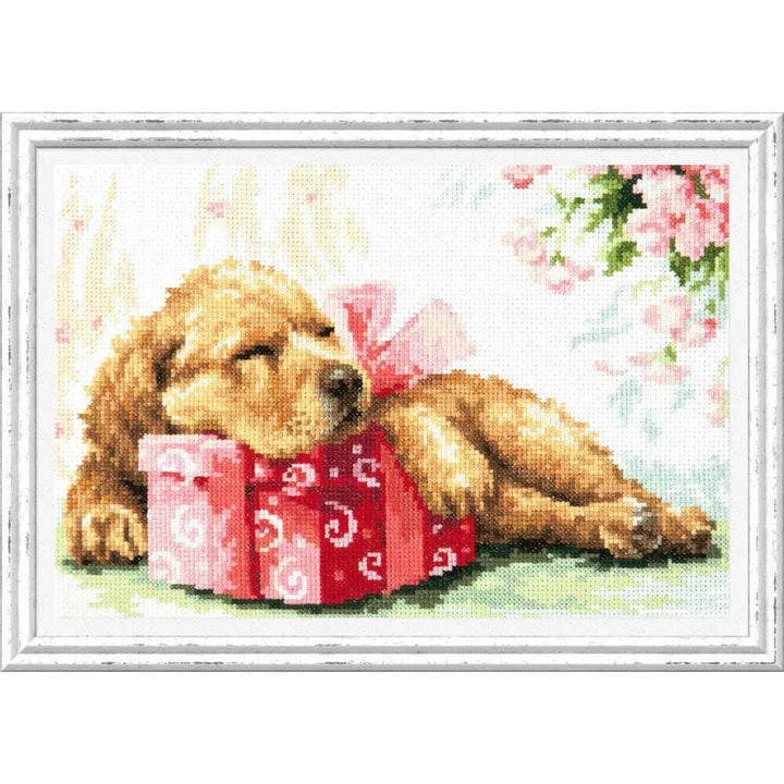 Guarding your Gift 59-25 Counted Cross-Stitch Kit