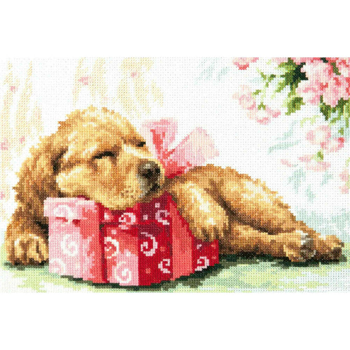 Guarding your Gift 59-25 Counted Cross-Stitch Kit