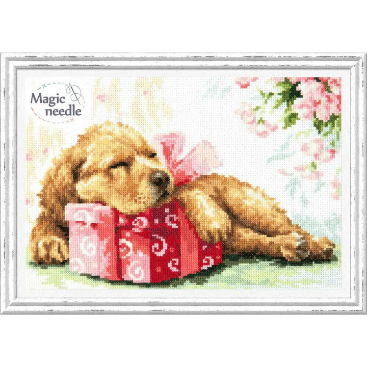 Guarding your Gift 59-25 Counted Cross-Stitch Kit