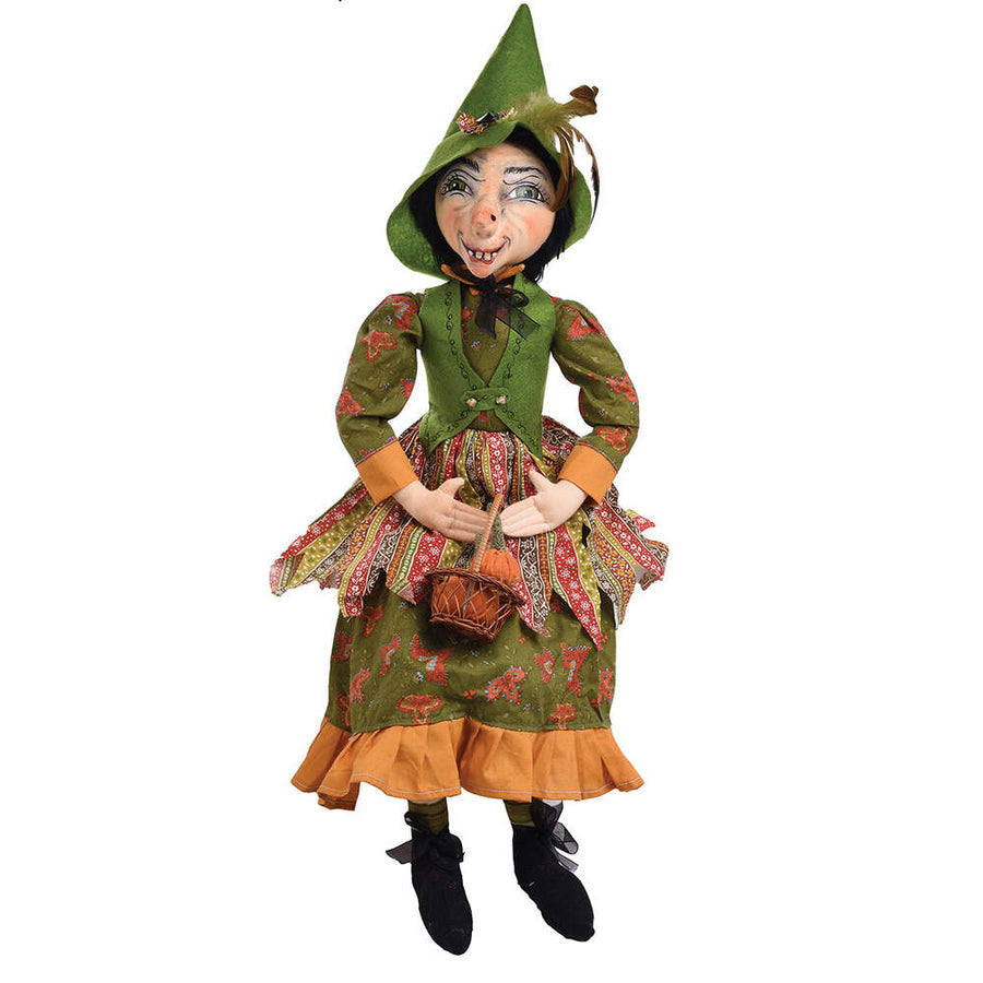 Gwinette Witch Gathered Traditions Art Doll by Joe Spencer 