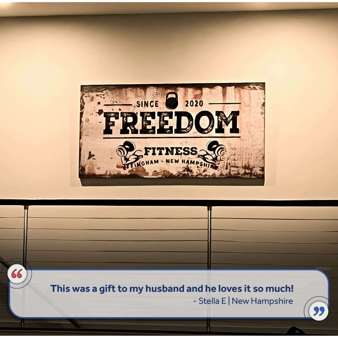 Gym Sign XIV