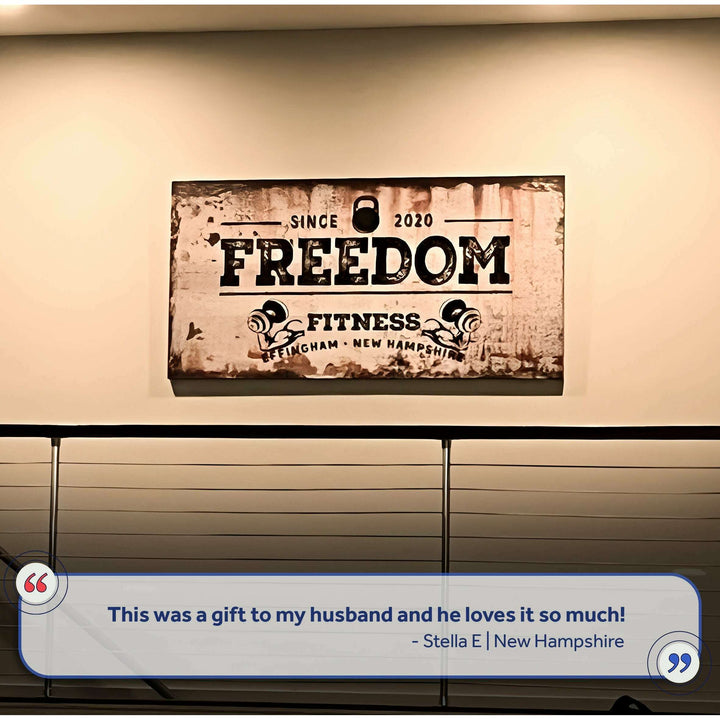 Gym Sign XIV