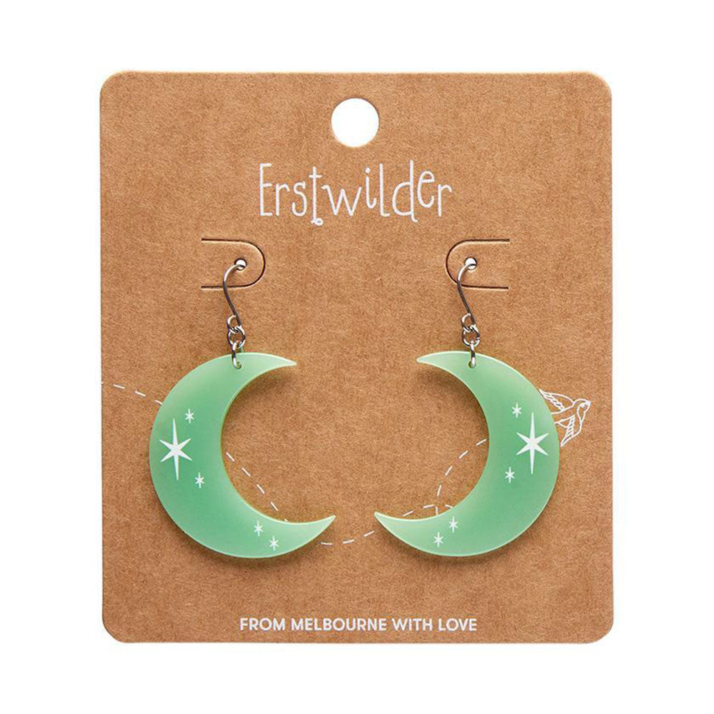 Half Moon Drop Earrings - Glow in the Dark (3 Pack) by Erstwilder image 1