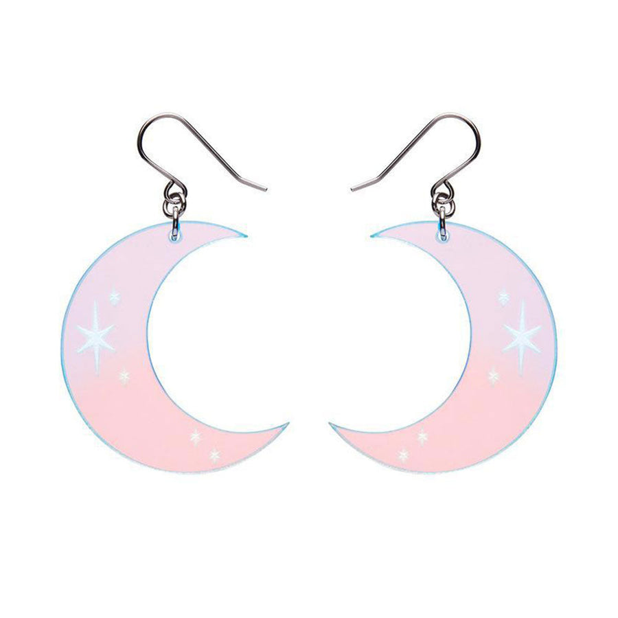 Half Moon Drop Earrings - Iridescent (3 Pack) by Erstwilder image