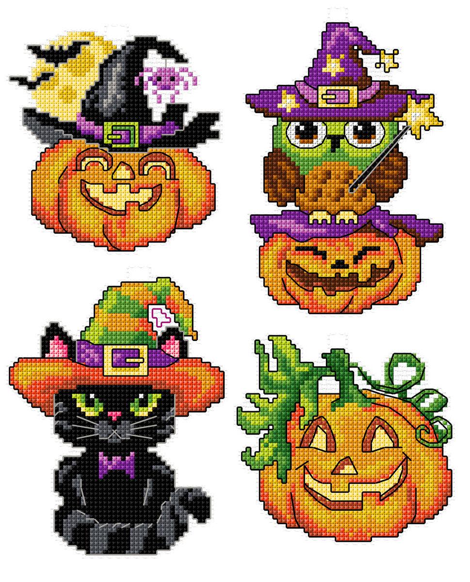 Halloween 137CS Counted Cross-Stitch Kit