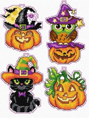 Halloween 137CS Counted Cross-Stitch Kit
