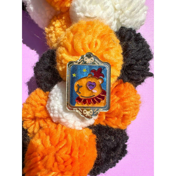 Halloween Animal Portraits Frame Magnet/Brooch