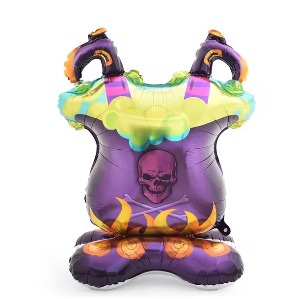 Halloween Cauldron Standing Foil Balloon Decoration F07M1-43