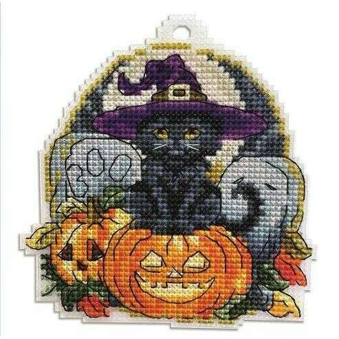 Halloween Counted cross stitch kit 8098A