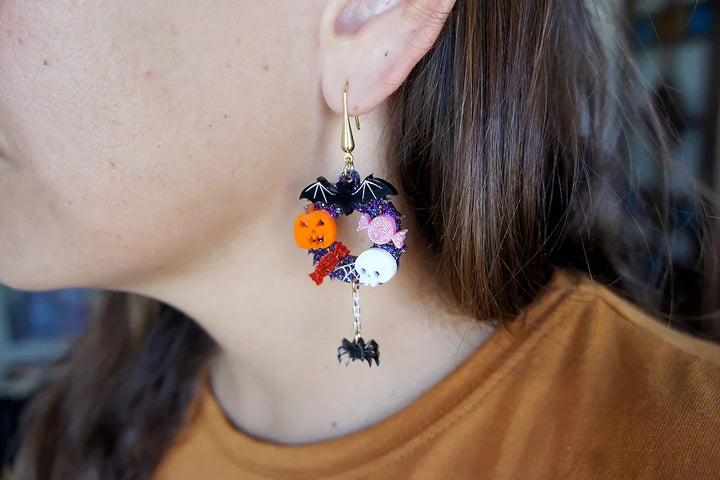 Halloween Crowns Earrings by Laliblue - Quirks!