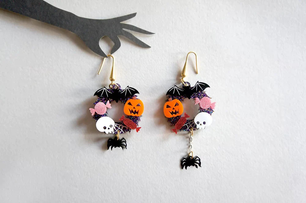 Halloween Crowns Earrings by Laliblue - Quirks!