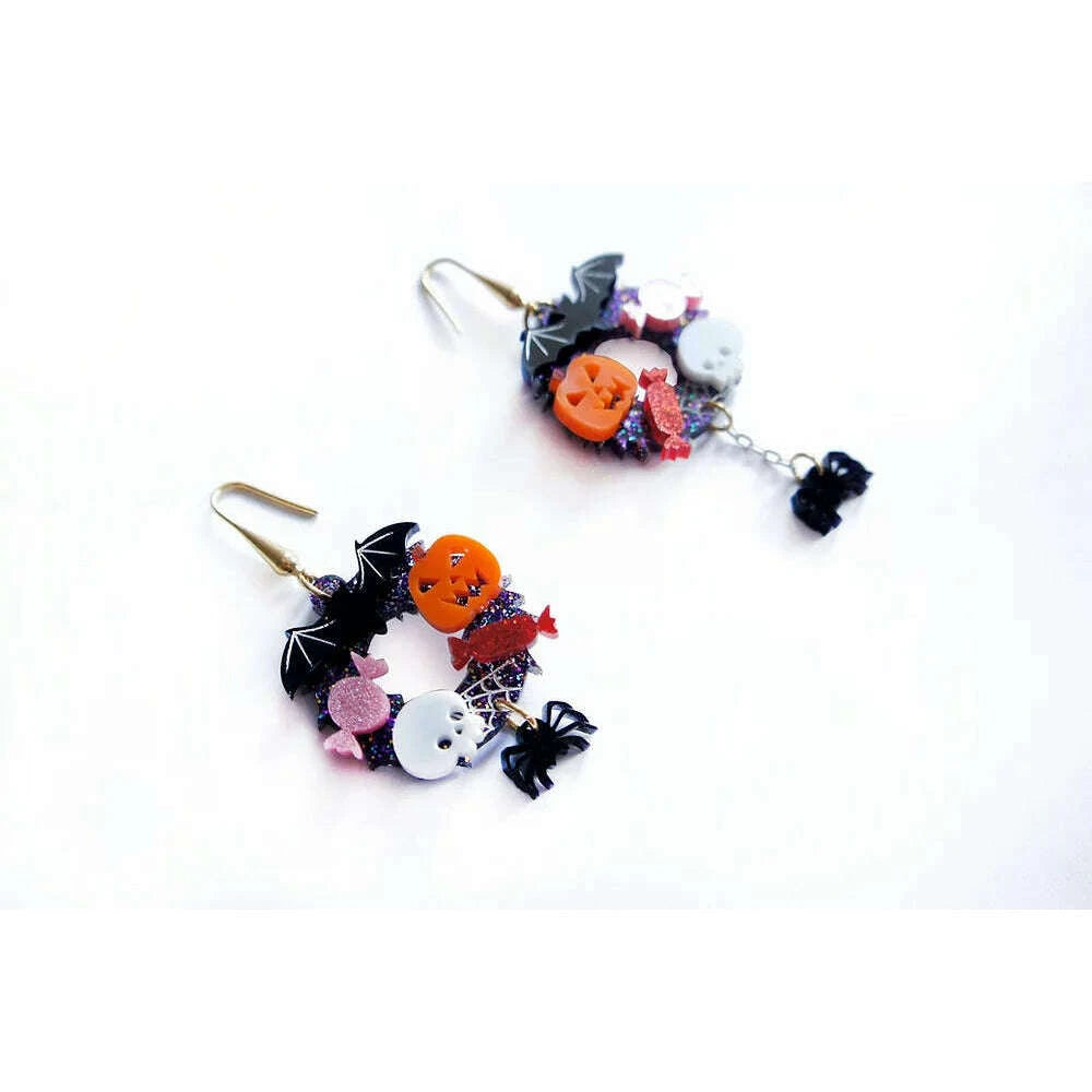 Halloween Crowns Earrings by Laliblue - Quirks!