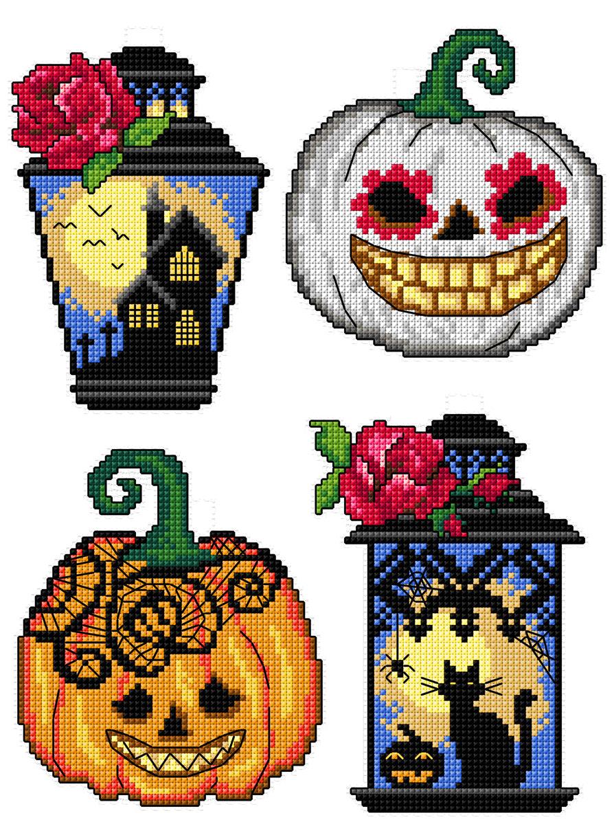 Halloween gothic 159CS Counted Cross-Stitch Kit