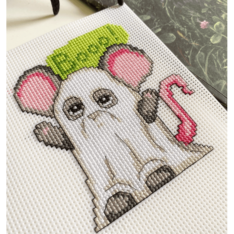 "Halloween Mouses" 102CS Counted Cross-Stitch Kit