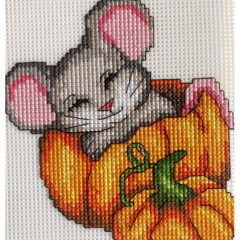 "Halloween Mouses" 102CS Counted Cross-Stitch Kit