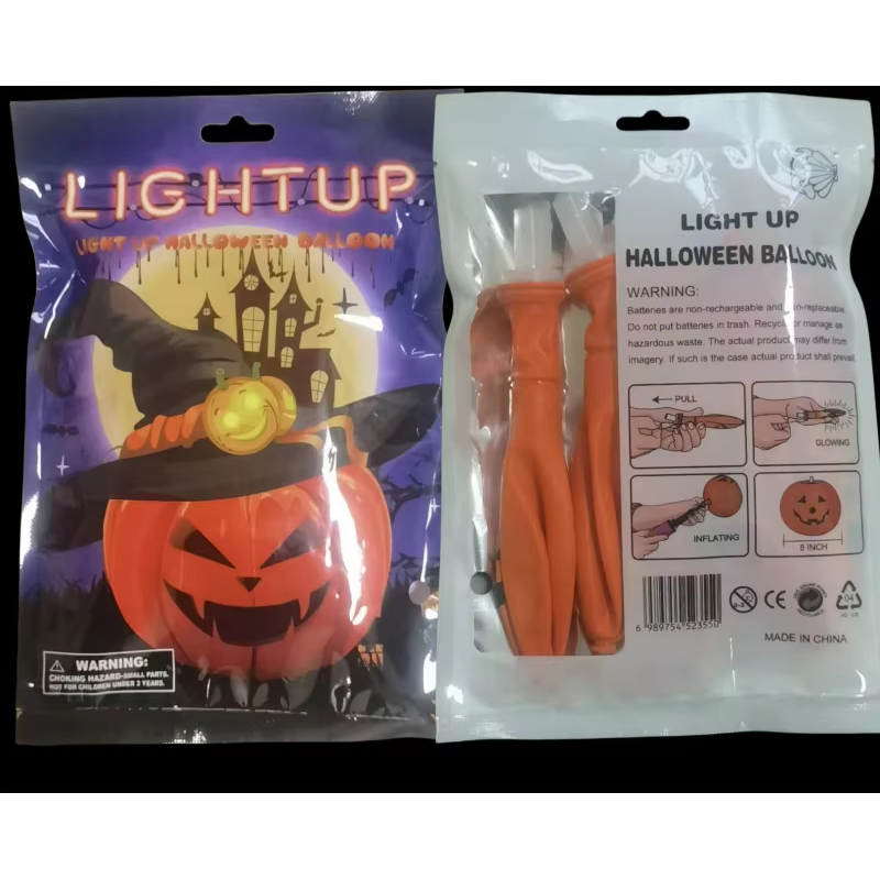 Halloween Pumpkin Foil Balloon Decoration F07M1-76 Orange