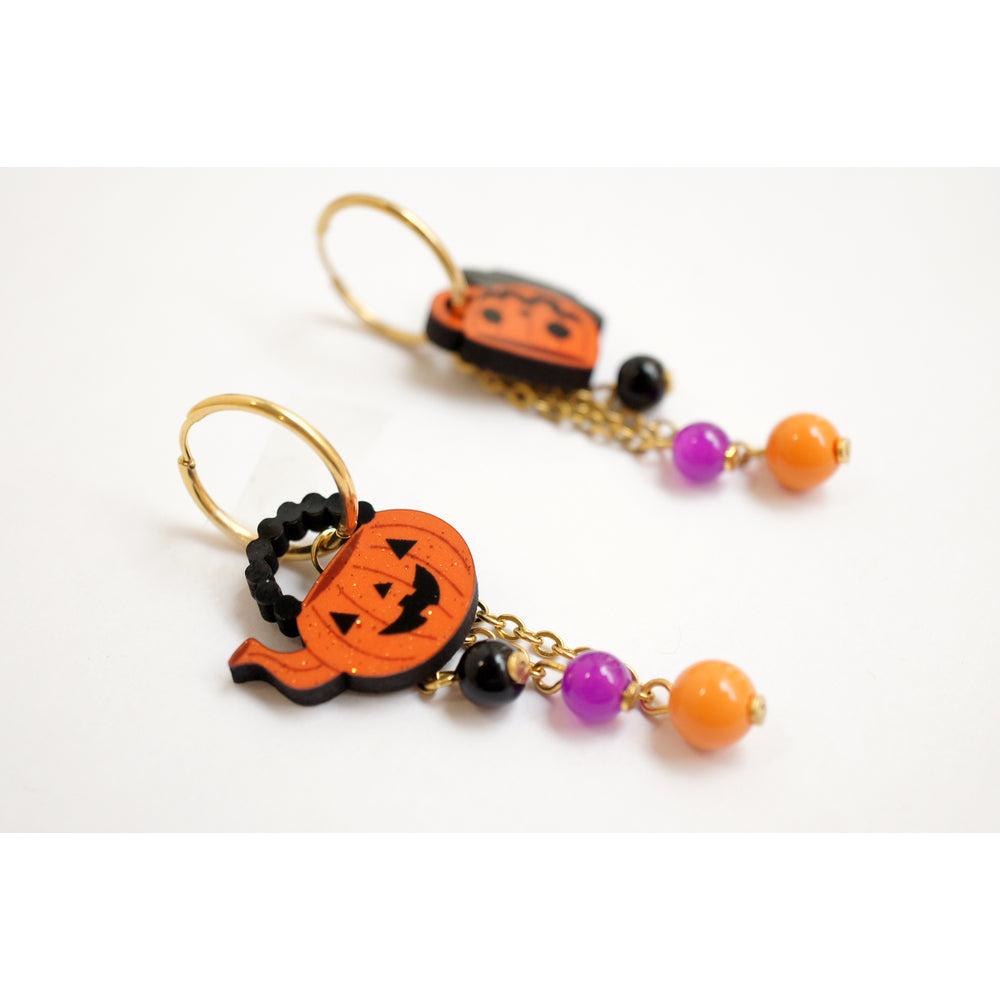 Halloween Tea Set Earrings by Laliblue 1