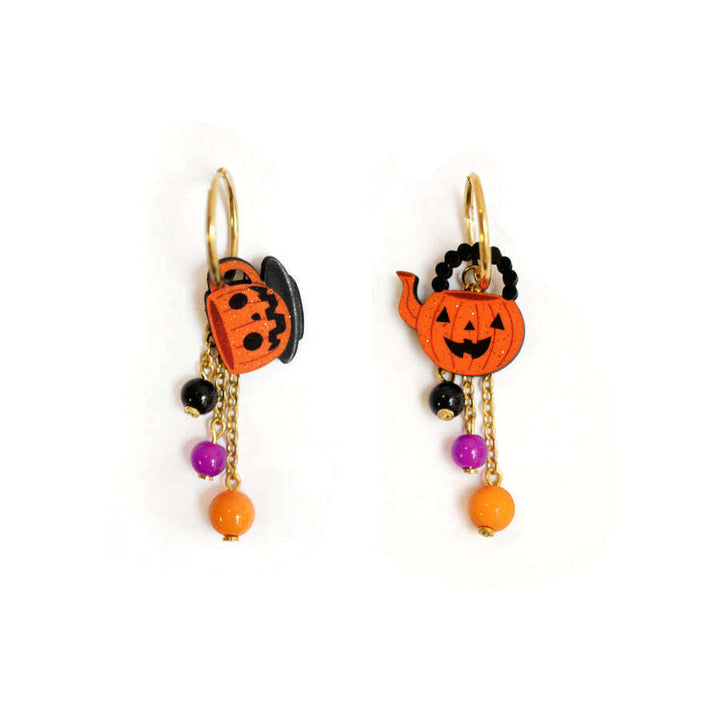 Halloween Tea Set Earrings by Laliblue