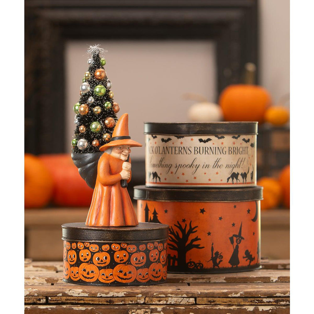 Halloween Vintage Tins S3 by Bethany Lowe Designs image 2