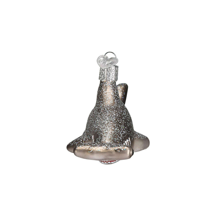 Old World Christmas Hammerhead Shark Blown Glass Ornament
