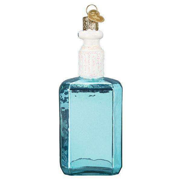 Old World Christmas Hand Sanitizer Blown Glass Ornament