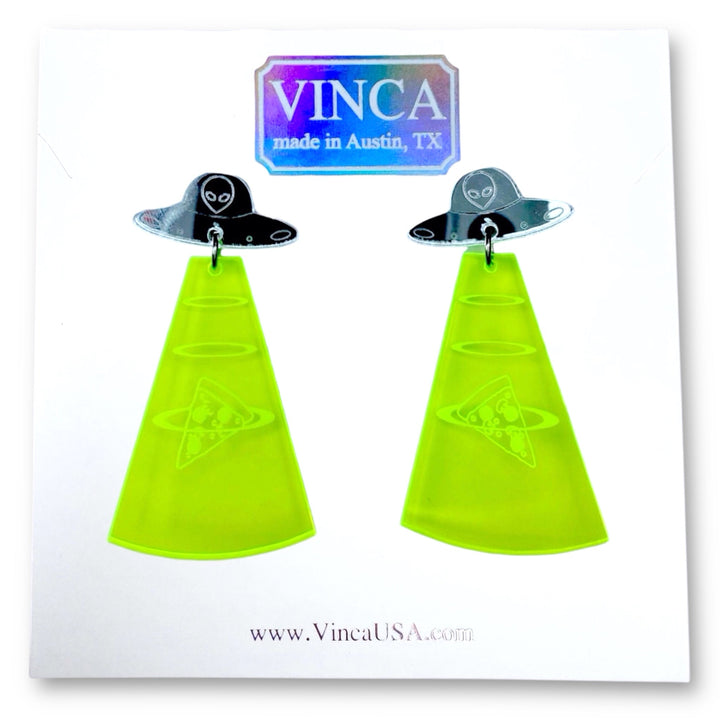 LAST CHANCE! Pizza Abduction Earrings