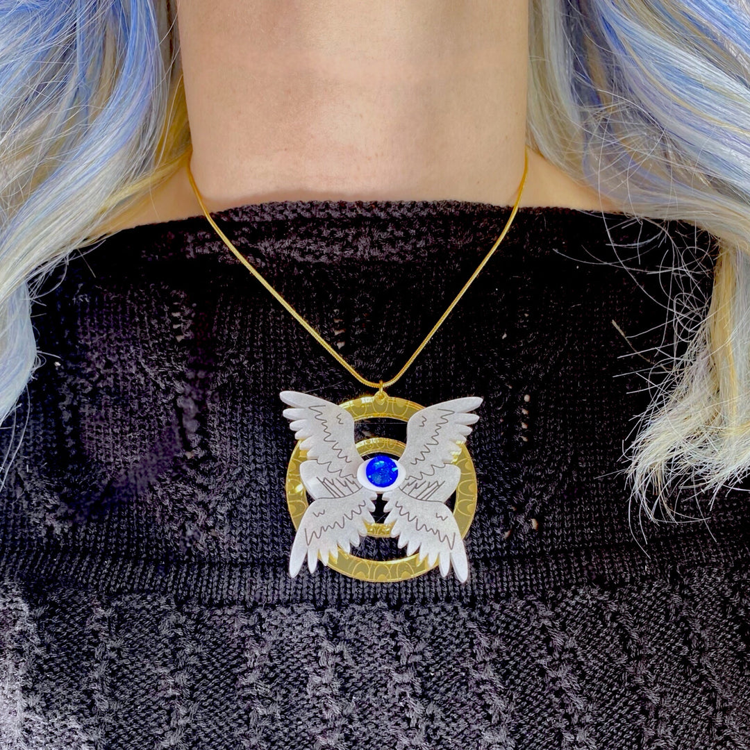 Last Chance! Sarah's Scribbles Seraphim Angel Necklace