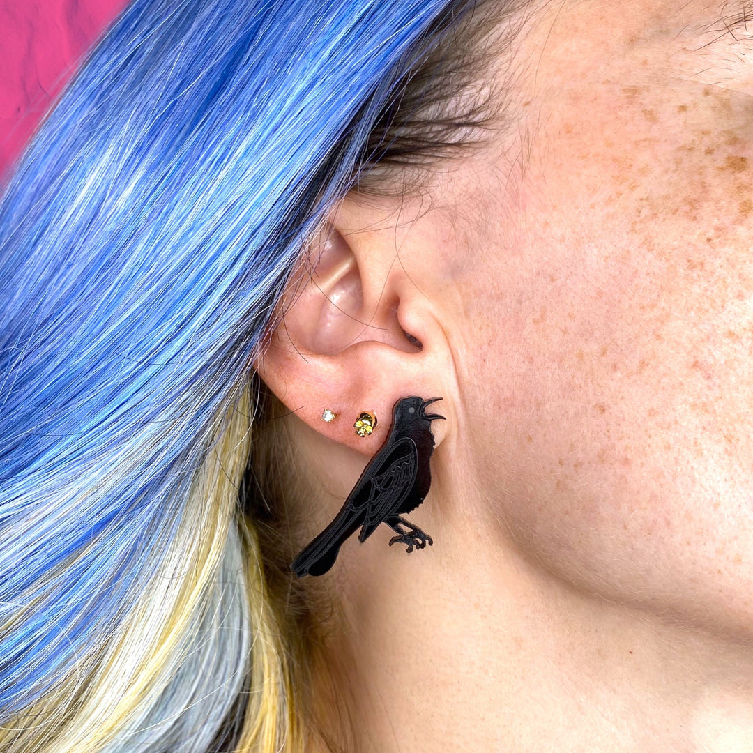Lil' Grackle Earrings