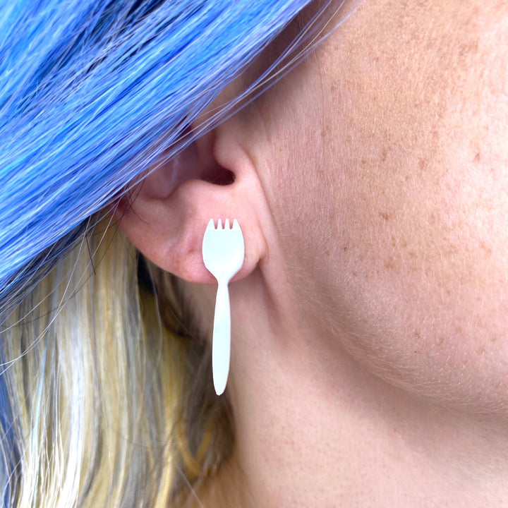 LAST CHANCE! Spork Earrings