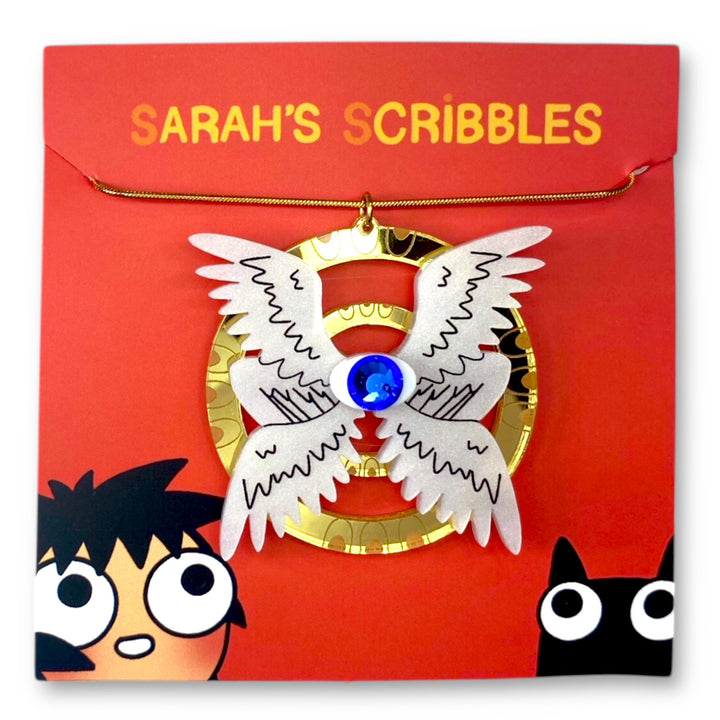 Last Chance! Sarah's Scribbles Seraphim Angel Necklace