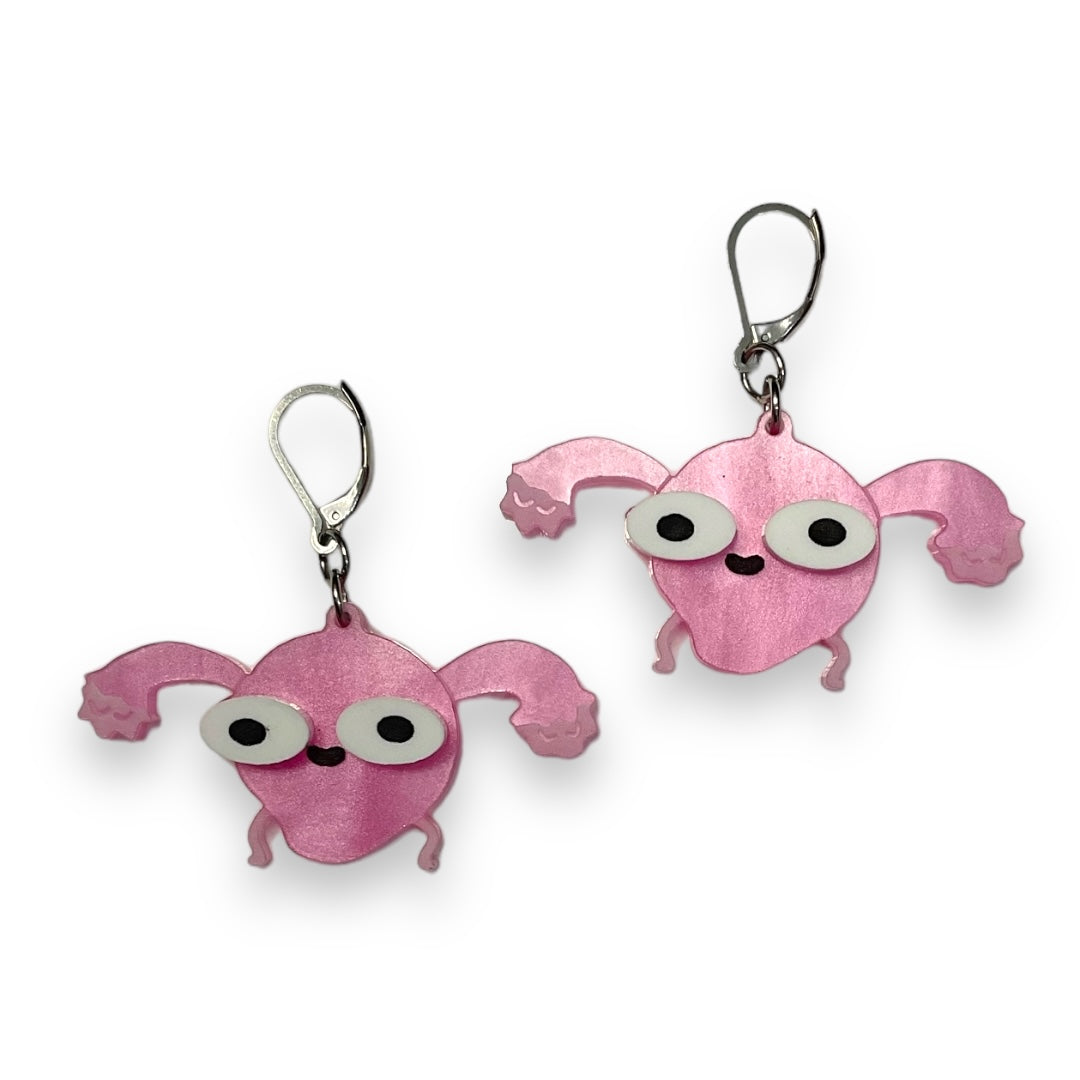 Sarah's Scribbles Uterus Earrings